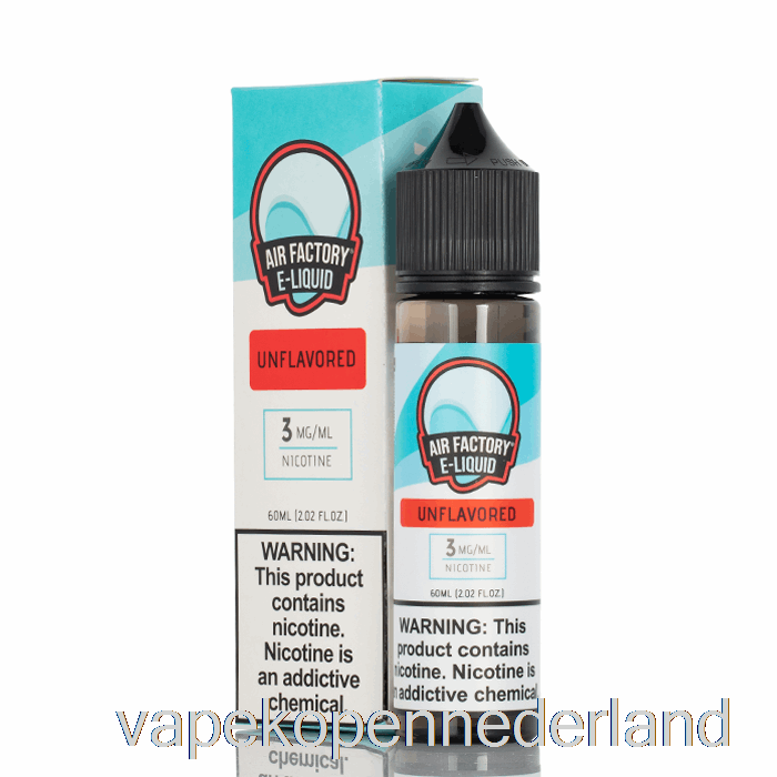 Vape Nederland Zonder Smaak - Luchtfabriek E-vloeistof - 60ml 6mg